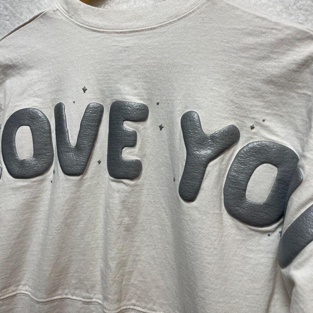 2024 Disney Parks Star Wars I Love You Spirit Jersey Size XXL Long Sleeve Sparkl - Picture 11 of 12